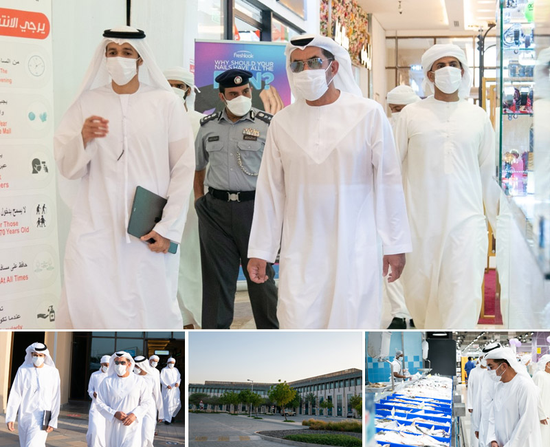 Hamdan bin Zayed visits development projects in Ghayathi