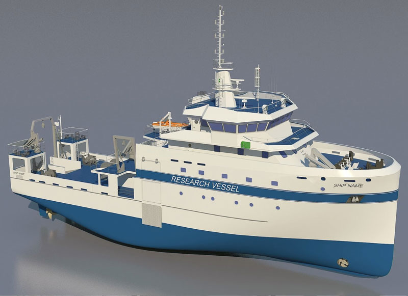 EAD has started building region's most advanced Marine Conservation and Fisheries Research Vessel: Hamdan bin Zayed