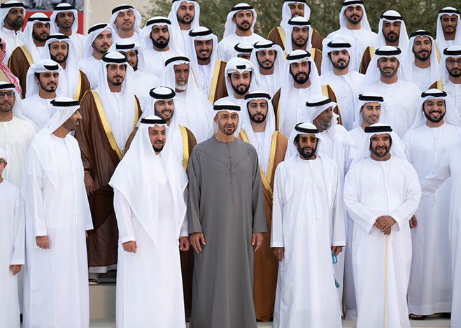Mohamed bin Zayed attends Al Nahyan weddings as part of mass marriage ceremony for UAE nationals