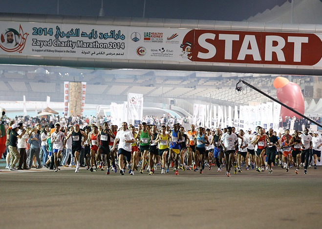 Zayed Charity Marathon returns to Abu Dhabi on 19 November