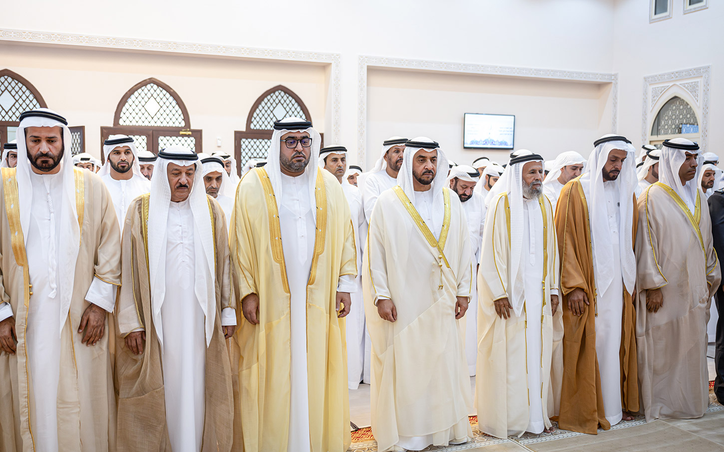 Hamdan Bin Zayed Performs Eid Al Adha Prayer Hamdan Bin Zayed Performs Eid Al Adha Prayer