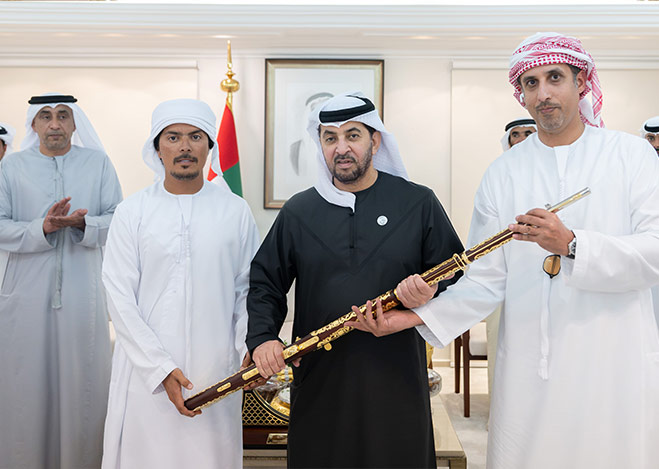 Hamdan bin Zayed attends final day of 4th Al Dhafra Camel Racing Festival