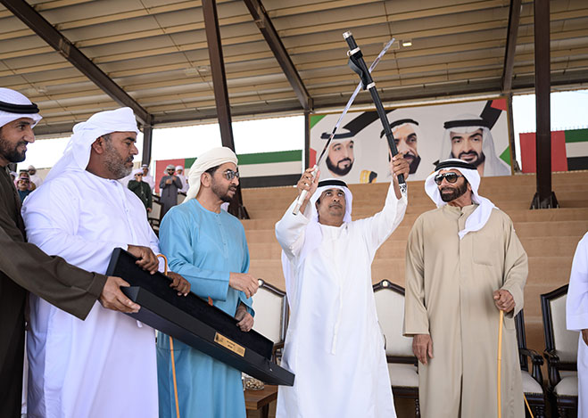 Hamdan bin Zayed crowns winners of Camel Mazayna Contest at Al Dhafra Festival