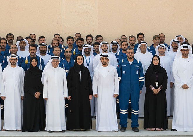 Hamdan bin Zayed visits ADNOC’s strategic facilities in Jebel Dhanna