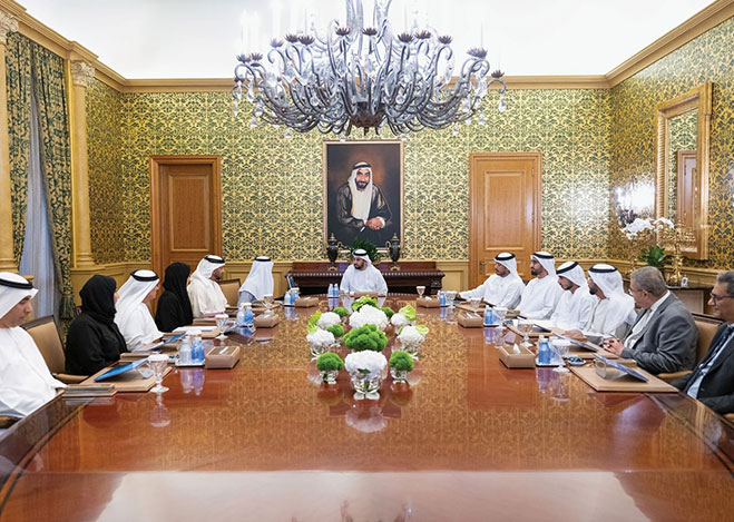 Hamdan bin Zayed chairs 1st Abu Dhabi University Board of Trustees meeting in 2026