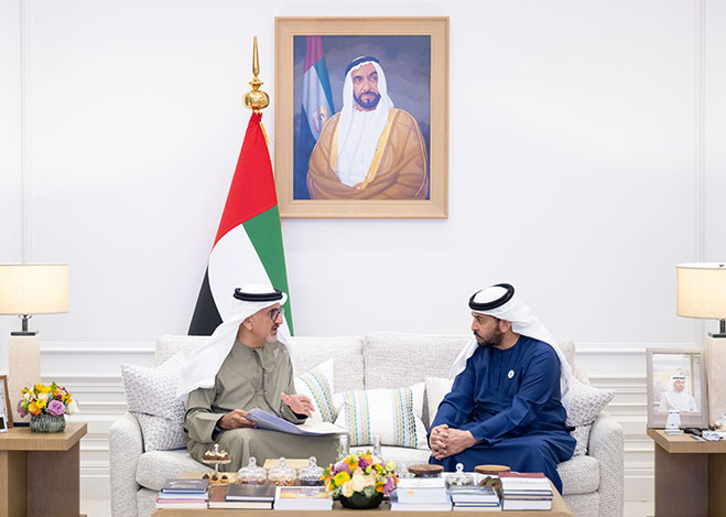 Hamdan bin Zayed reviews sports events timetable for Al Dhafra
